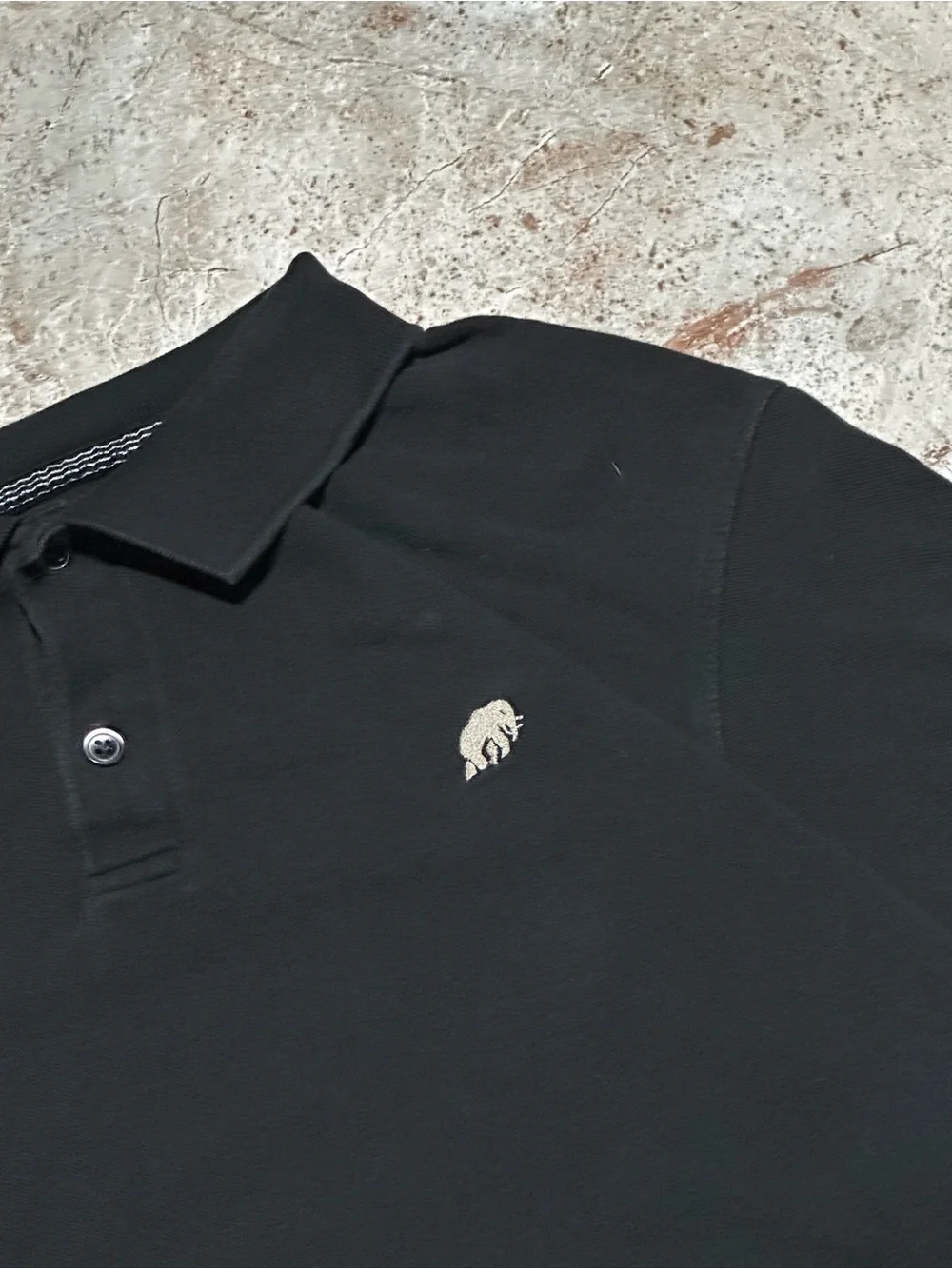 Banana Republic Black Polo Shirt